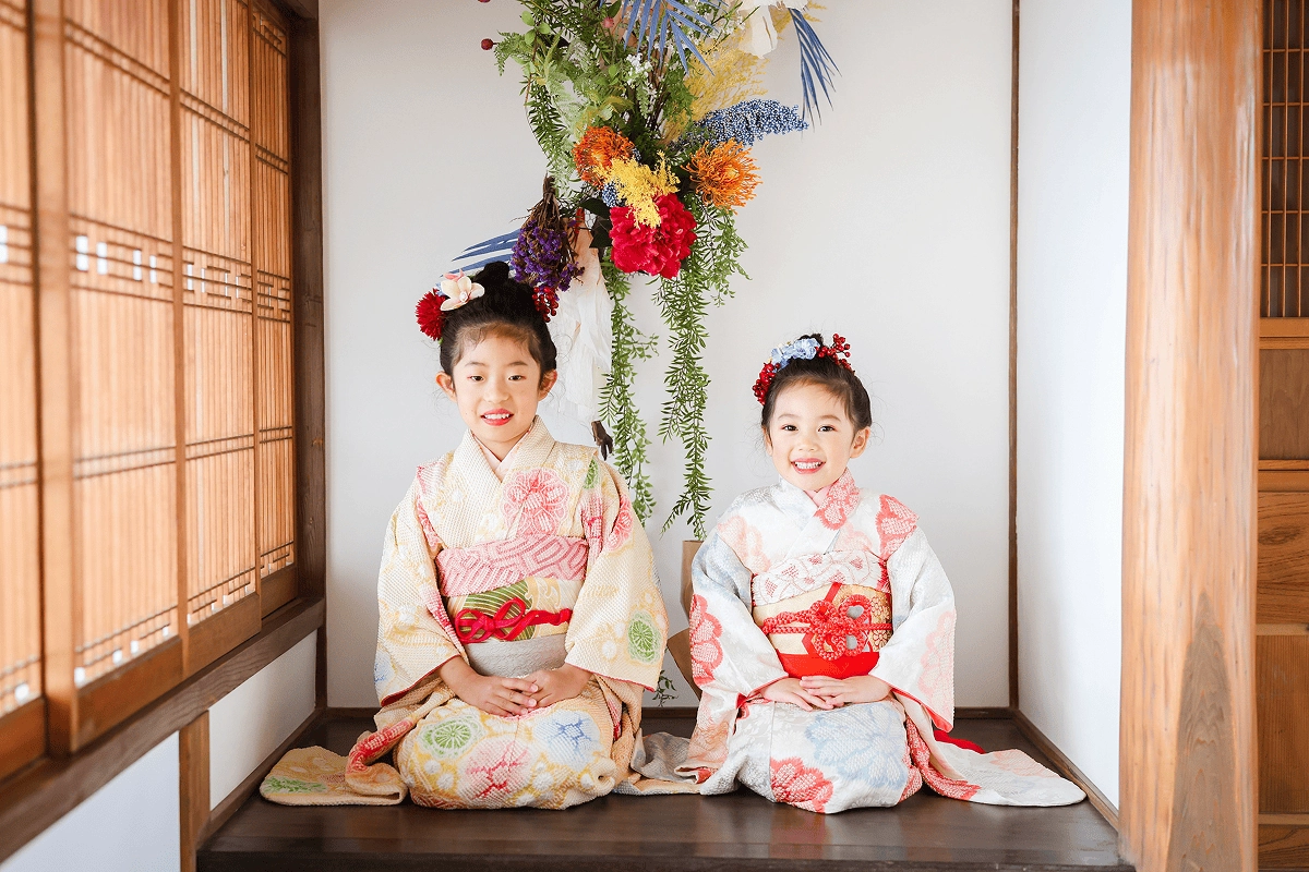 七五三 姉妹の和装撮影